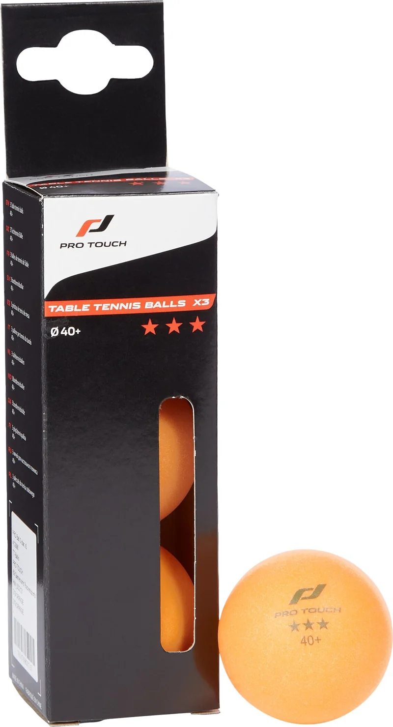 PRO TOUCH TT-Ball PRO 3 Star x3 Tischtennisbälle