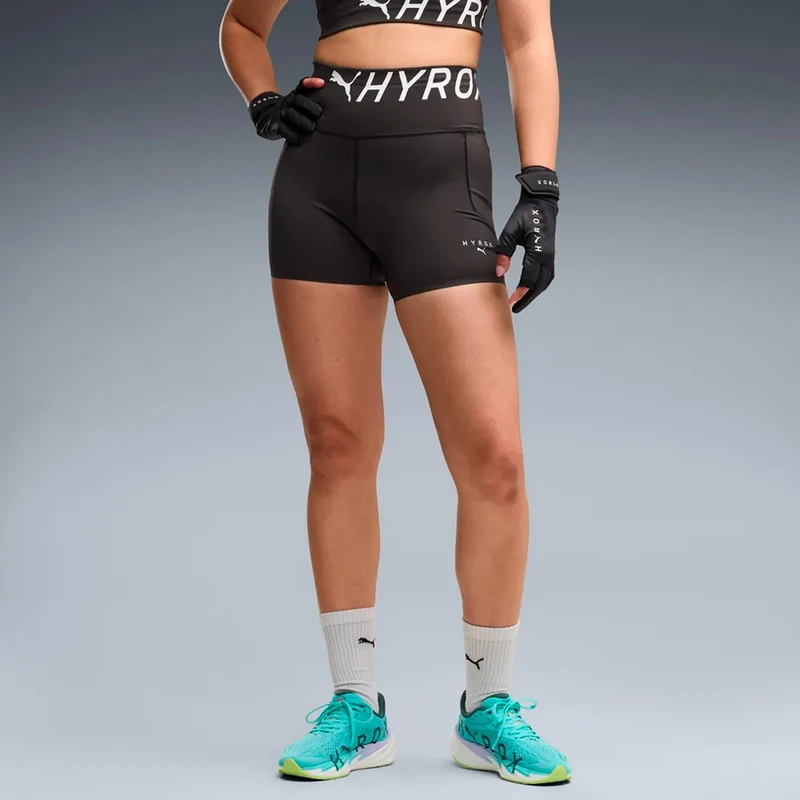 HYROX PWRMODE 4in Lauftight Damen - schwarz