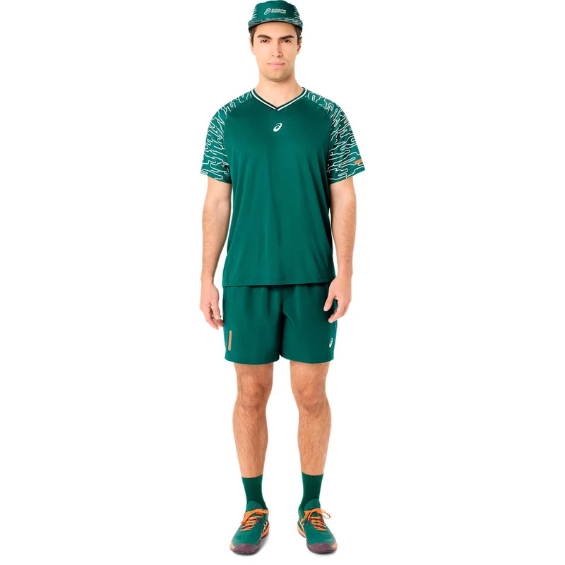 Court 7in Shorts Herren - dunkelgrün