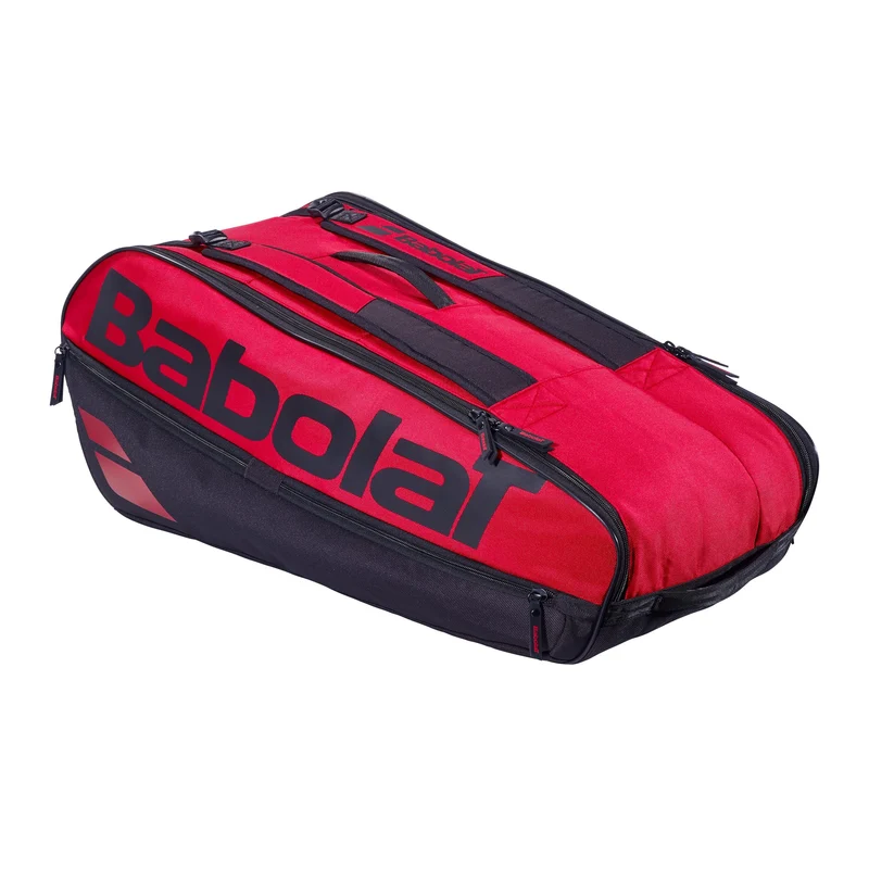 Court L Schlägertasche - rot, schwarz
