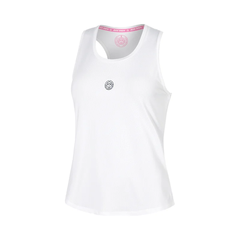 Crew 2.0 Racerback Tank-Top Mädchen-weiß