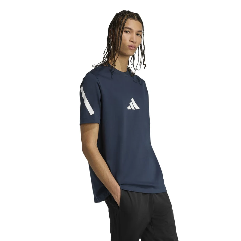 Z.N.E. T-Shirt Herren-Dunkelblau,Weiß