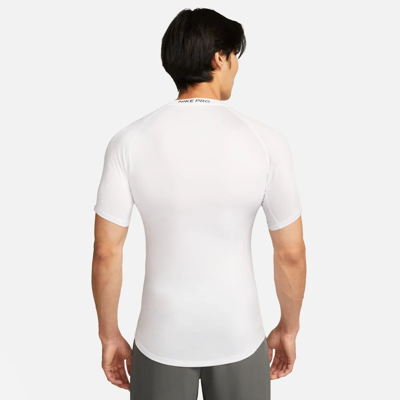 Dri-Fit Pro Tight Fitness T-Shirt Herren-Weiß,Schwarz
