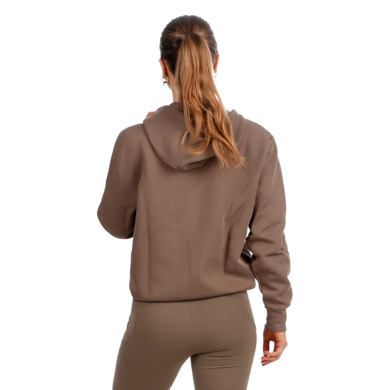 Tonal Core Zip Sweatjacke Damen - grau, braun
