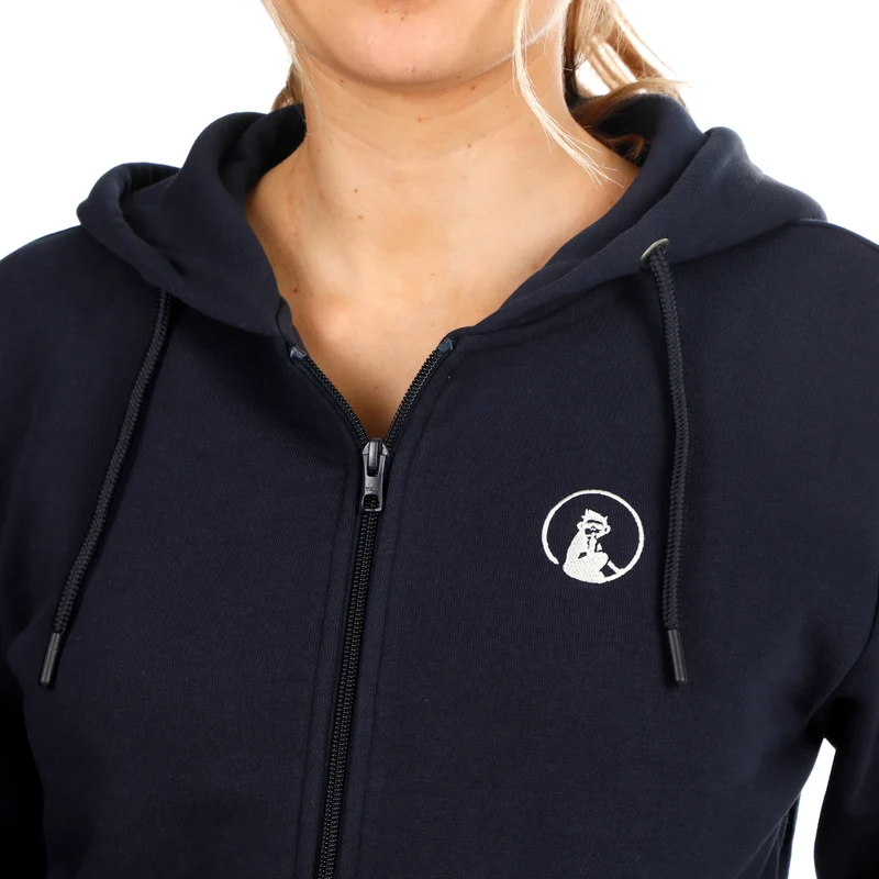 Essential Zip Sweatjacke Damen-dunkelblau