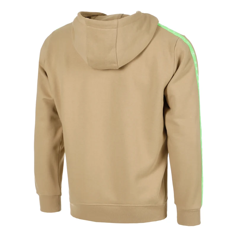 Wild Taped Zip Sweatjacke Herren-Beige,Neongrün