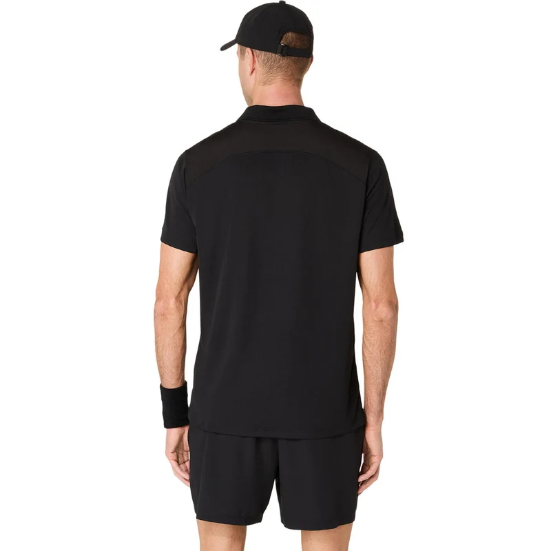 Court Polo Herren-schwarz