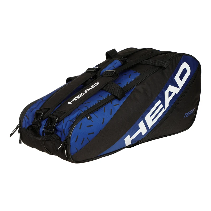 Team Racquet Bag L Schlägertasche-Schwarz,Blau