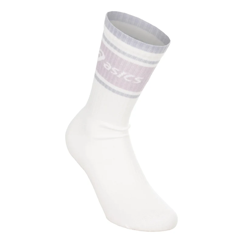 3 Pack Asics Logo Crew Laufsocken - weiß, mehrfarbig