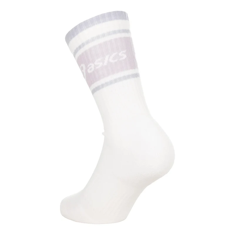 3 Pack Asics Logo Crew Laufsocken - weiß, mehrfarbig