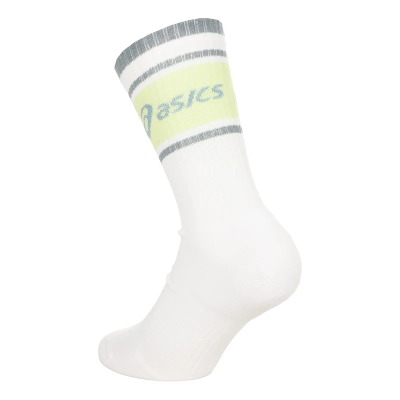 3 Pack Asics Logo Crew Laufsocken - weiß, mehrfarbig