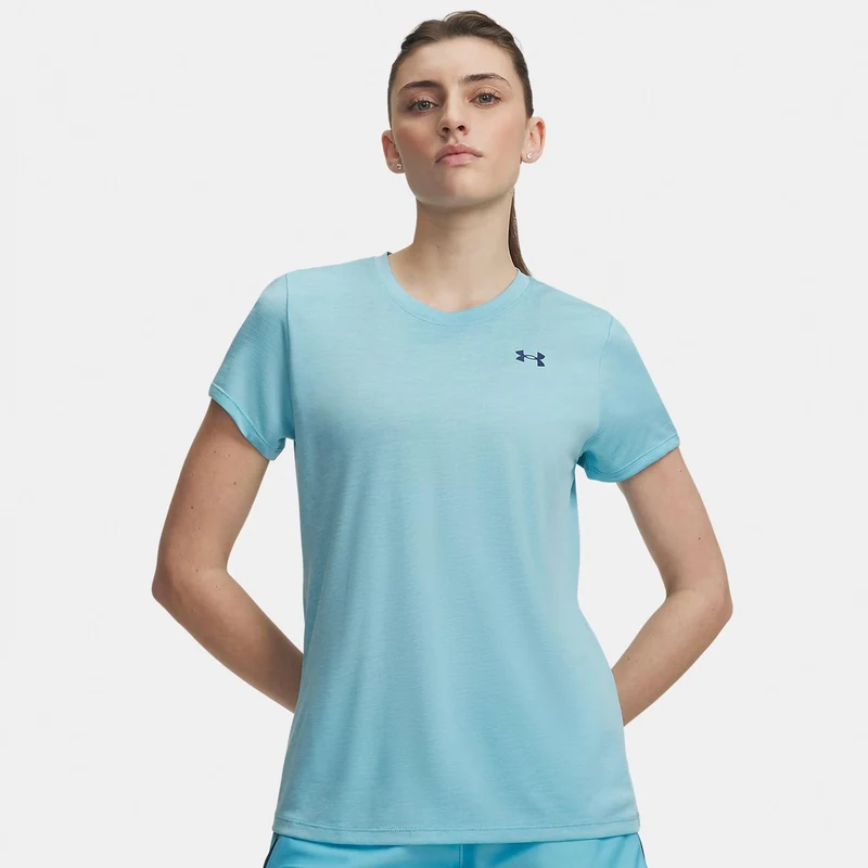 Tech Twist T-Shirt Damen - blau, nachtblau