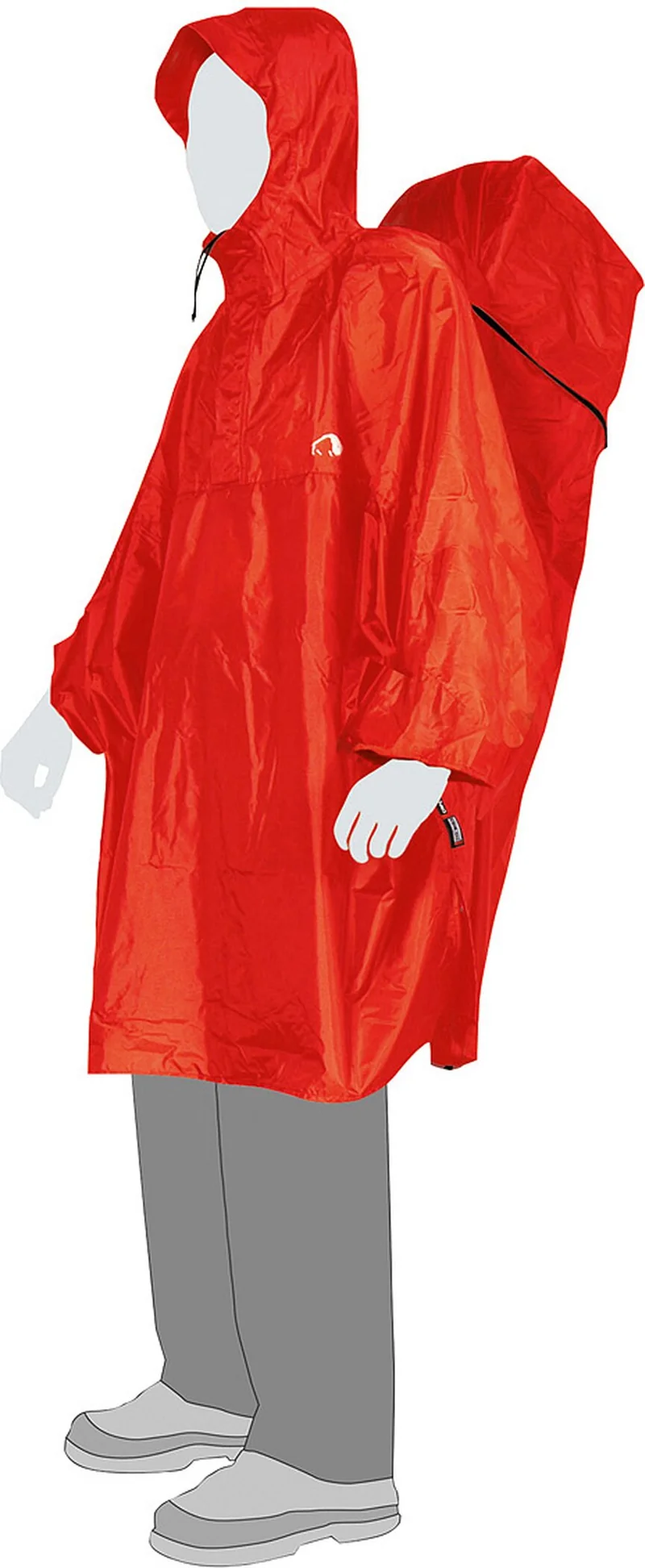 TATONKA Herren Poncho Cape M mit Rucksackregenschutz