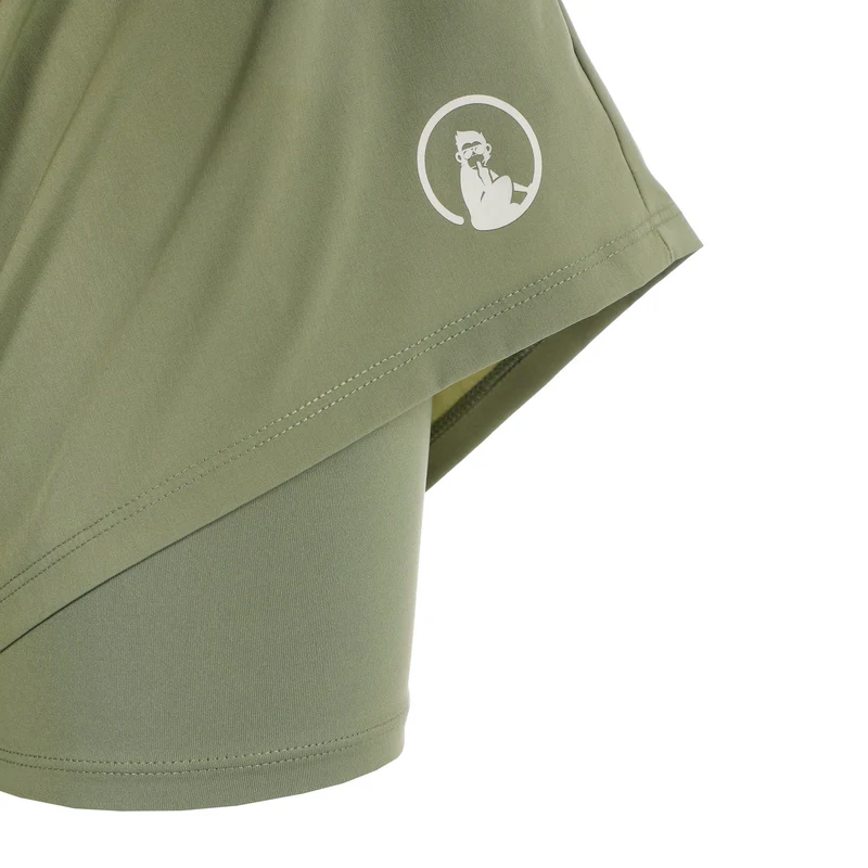 Memories Rematch 2In1 Shorts Damen - khaki