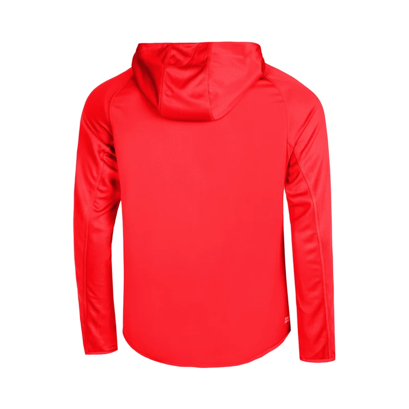 Crew Hood Trainingsjacke Jungen-Rot