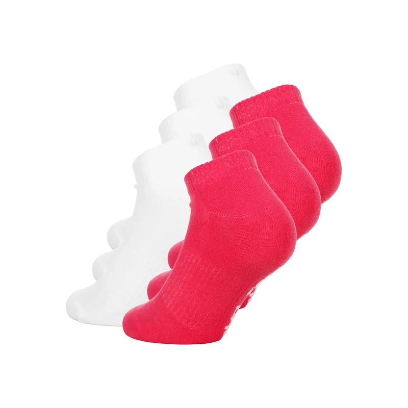 No Party XXL No Show Move Tennissocken-Pink,Weiß