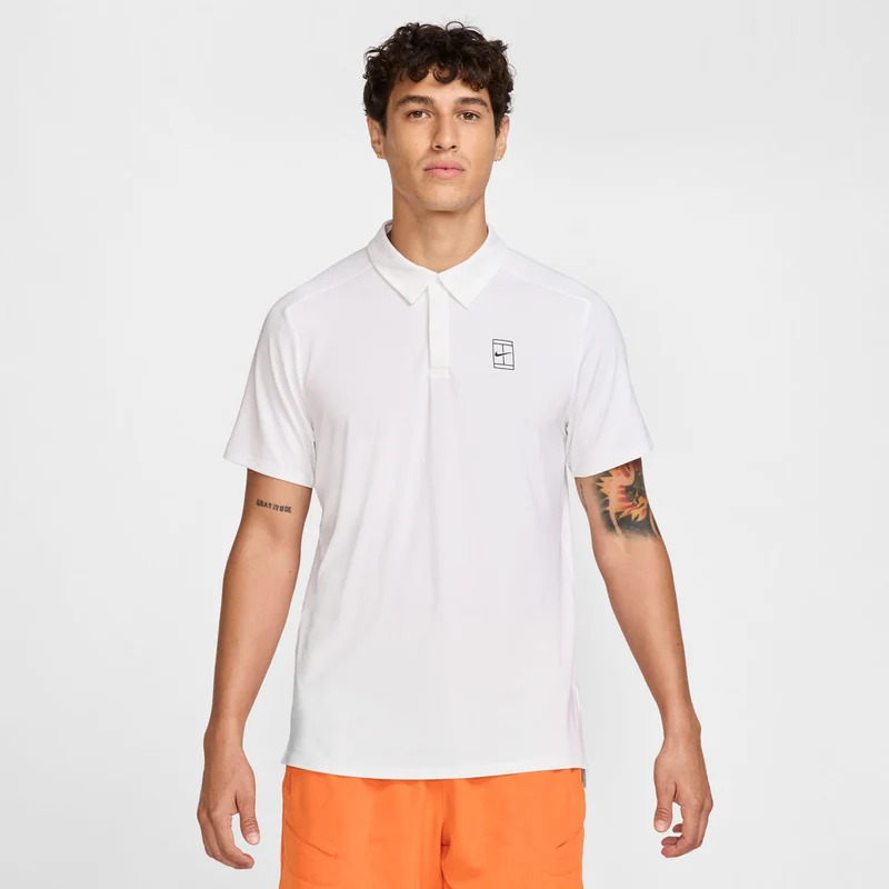Court Dri-Fit Advantage Polo Herren-Weiß