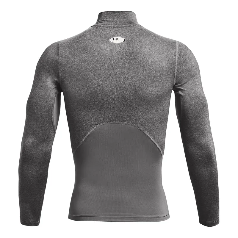 Heatgear Comp Mock Longsleeve Herren-Grau