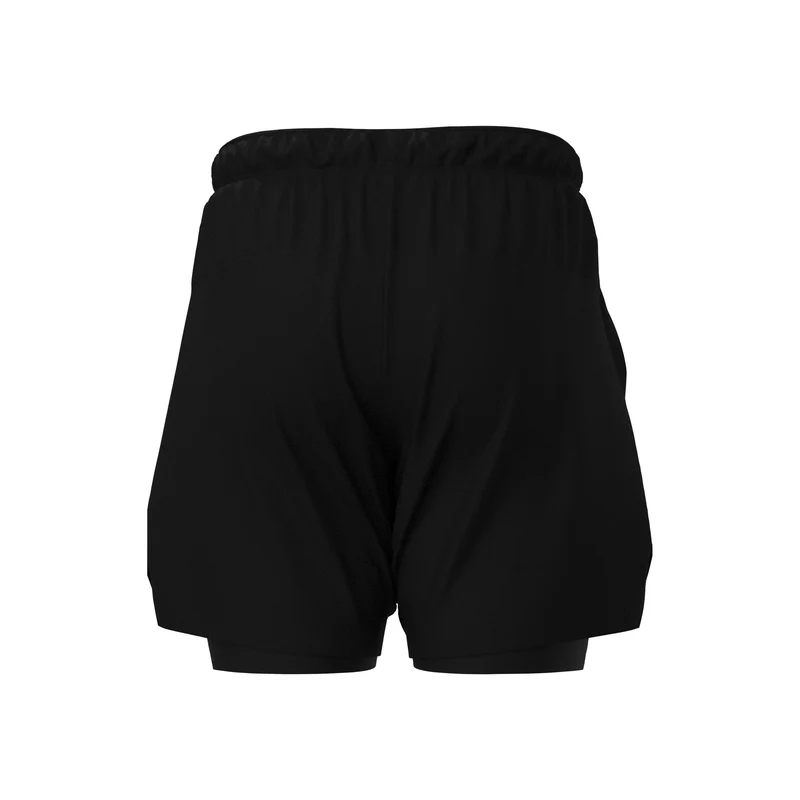 Core 2in1 7.5inch Laufshorts Herren-schwarz