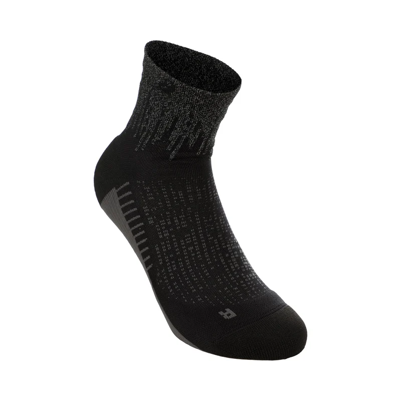 Performance Quarter Laufsocken - schwarz
