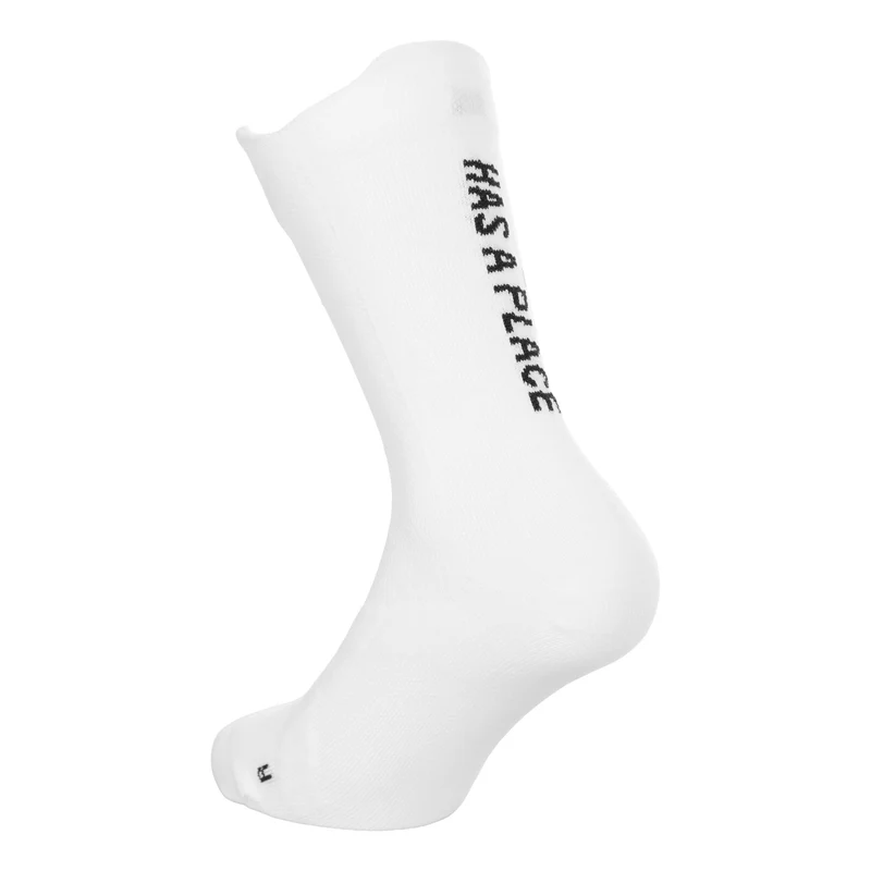 Run Message Crew Laufsocken Unisex - weiß