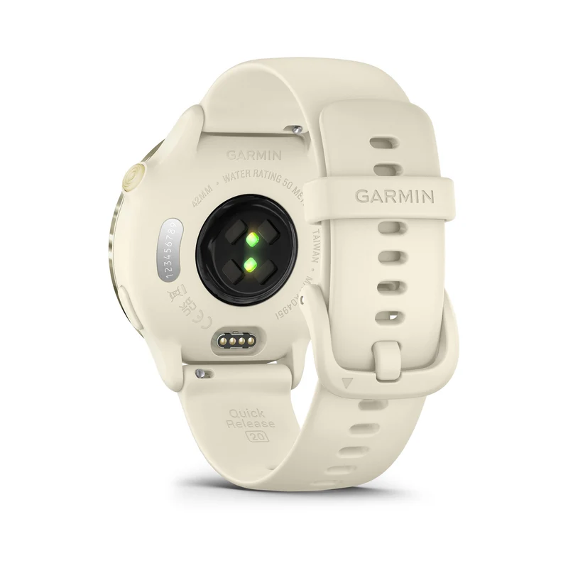 Vivoactive 6 Pulsuhr-Weiß,Gold