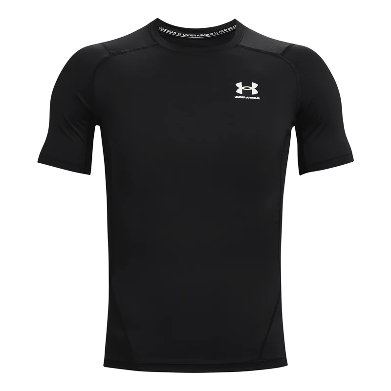Heatgear Armour Comp T-Shirt Herren-Schwarz,Weiß