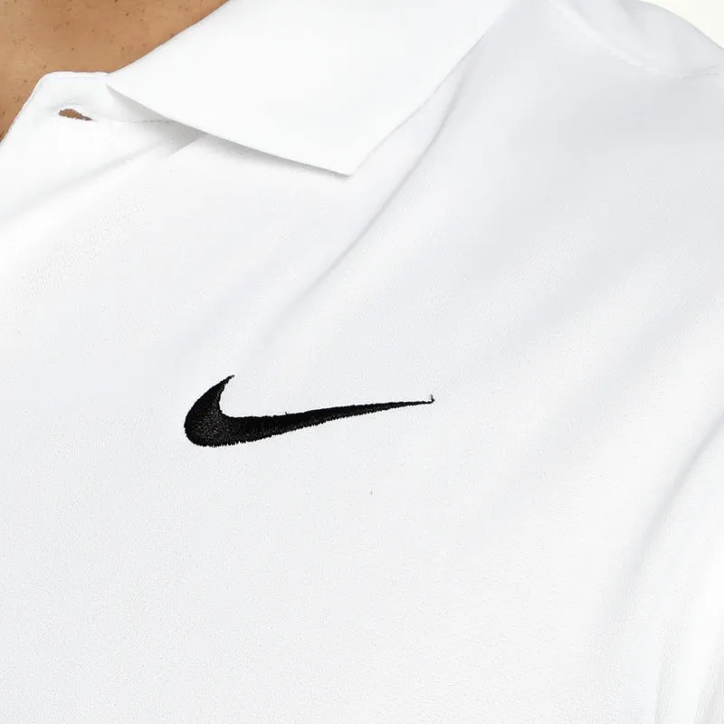 Dri-Fit Victory Court Solid Polo Herren - weiß