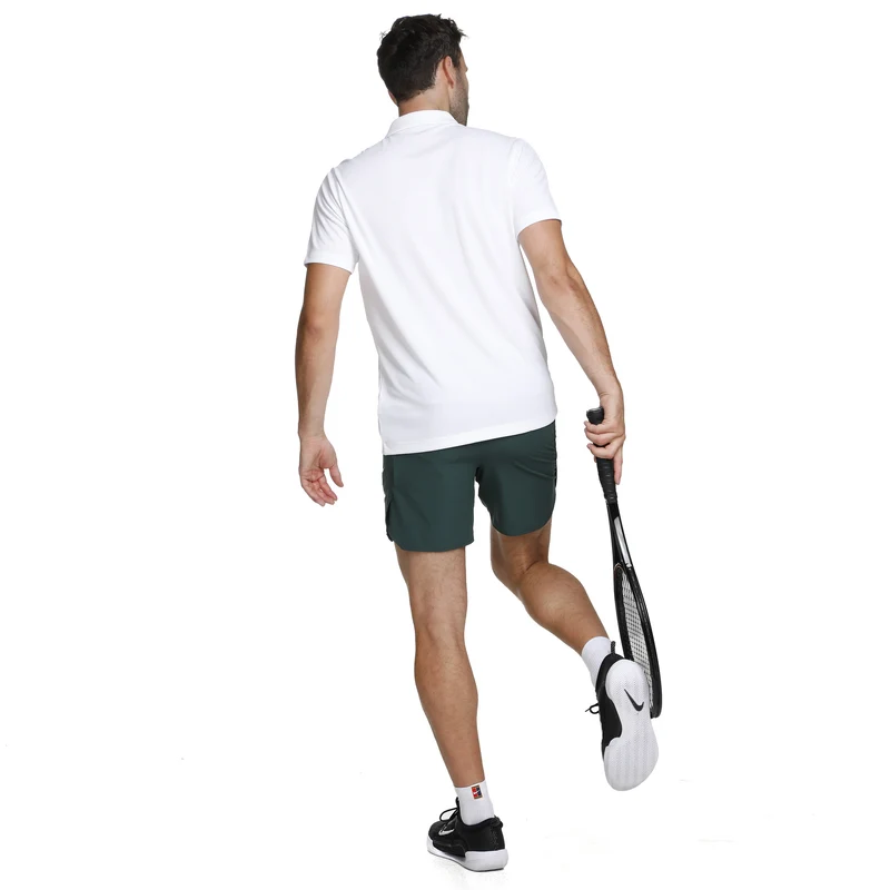 Dri-Fit Victory Court Solid Polo Herren - weiß