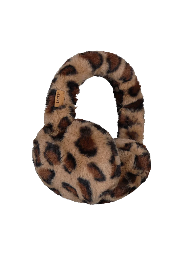 BARTS Big Fur Earmuffs - Schwarze Kunstpelz-Ohrenschützer