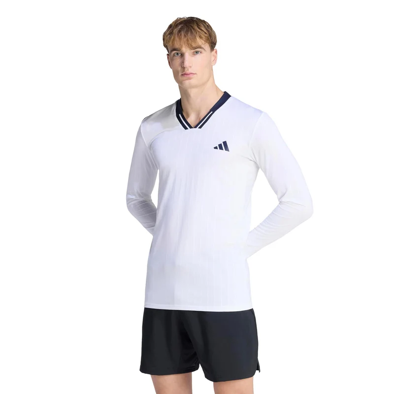 Wow Top Longsleeve Herren - weiß, schwarz