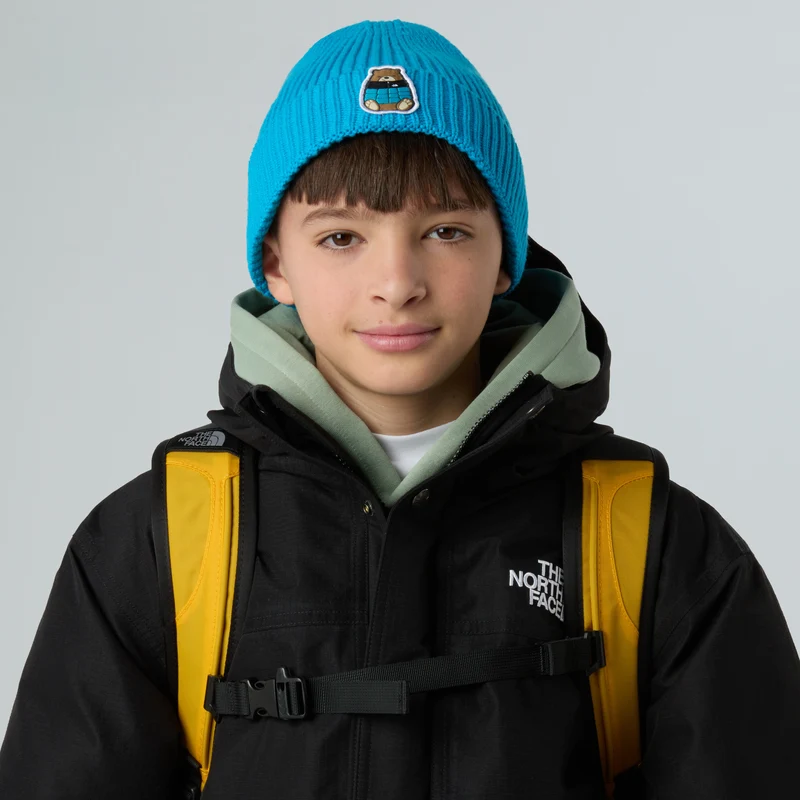 NORTH FACE KIDS TNF Logo Box Cuffed Beanie