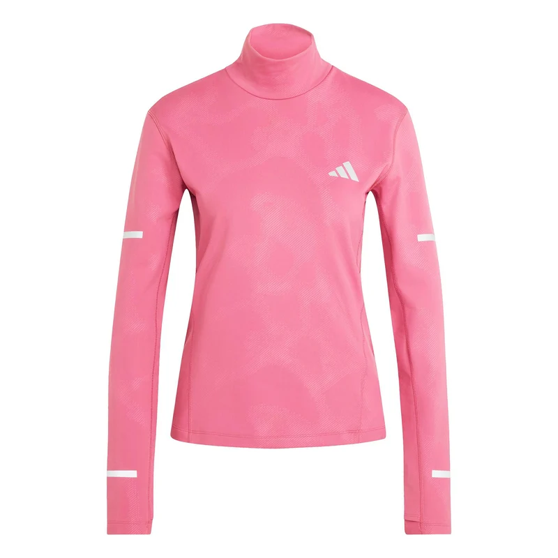 adi365 Warm Laufshirt Damen - weinrot
