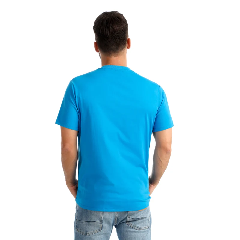Out of Control Logo T-Shirt Herren-blau