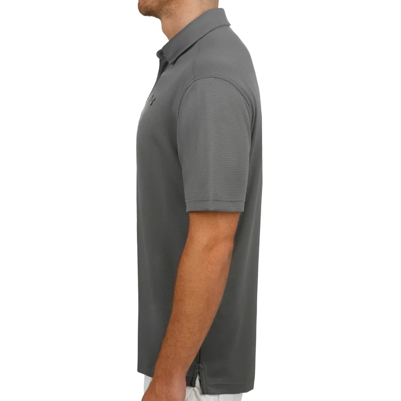 Tech Polo Herren-Grau,Schwarz