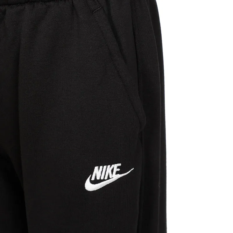 Club Fleece Loose Trainingshose Mädchen-Schwarz,Weiß