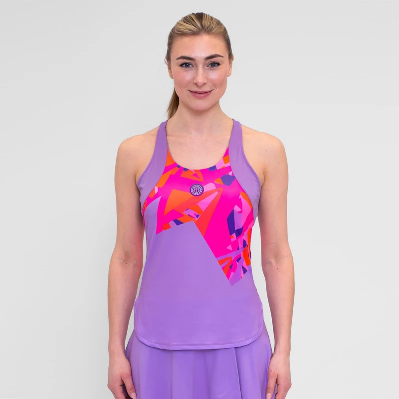 Spike Tank-Top Damen-Lila,Pink