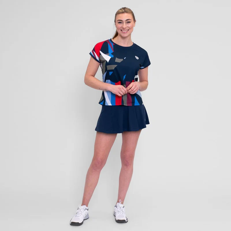 New York 2024 T-Shirt Damen-Dunkelblau,Mehrfarbig