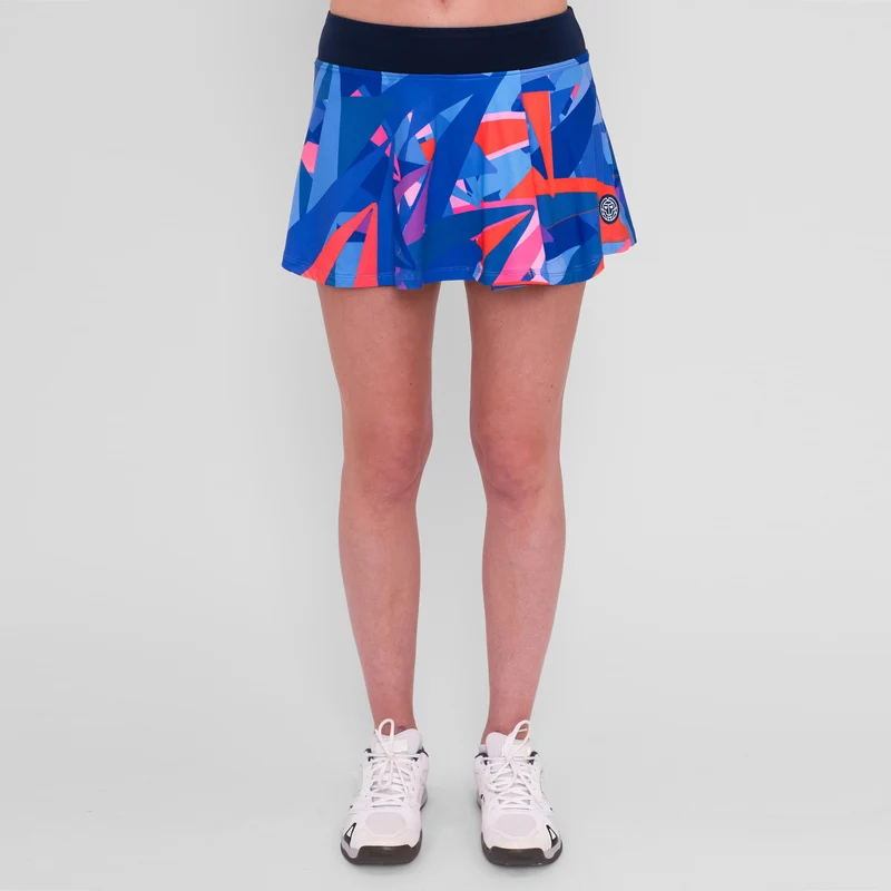 Spike Printed Wavy Rock Damen-Dunkelblau,Blau