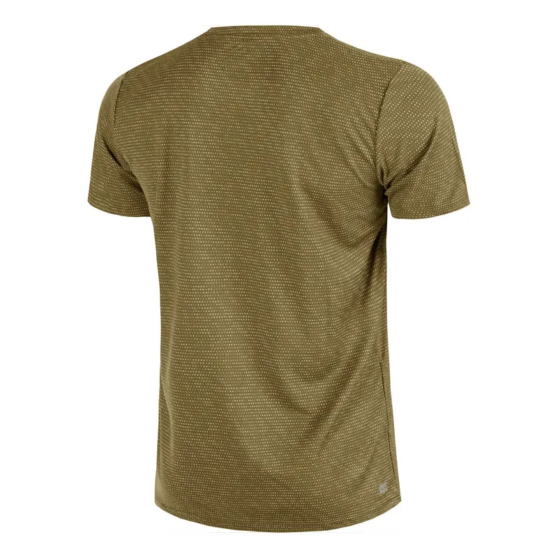 Crew Two Colored T-Shirt Herren-Oliv