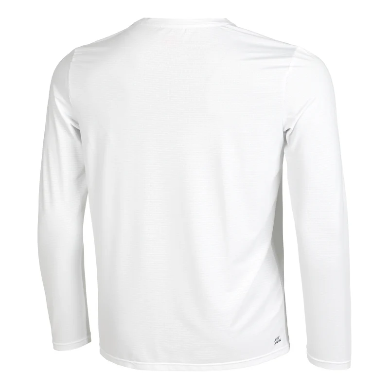 Crew Roundneck Longsleeve Herren-Weiß