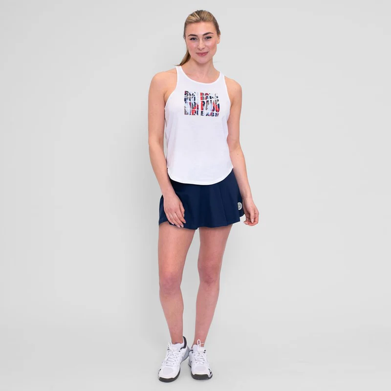 New York 2024 Chill Tank-Top Damen-Weiß