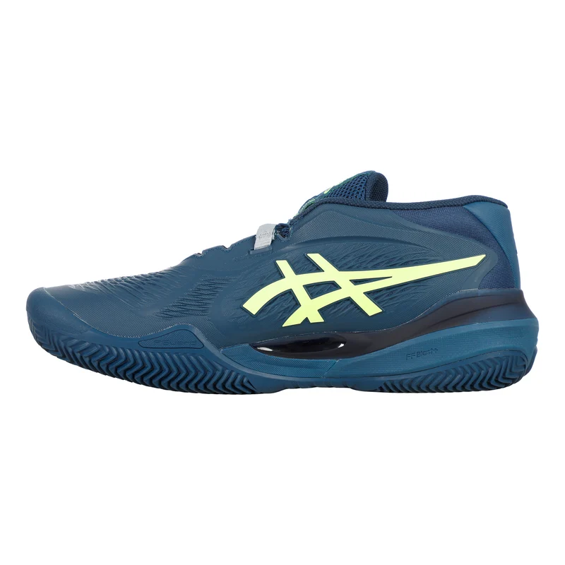 Gel-Resolution X Sandplatzschuh Herren - dunkelblau, neongelb
