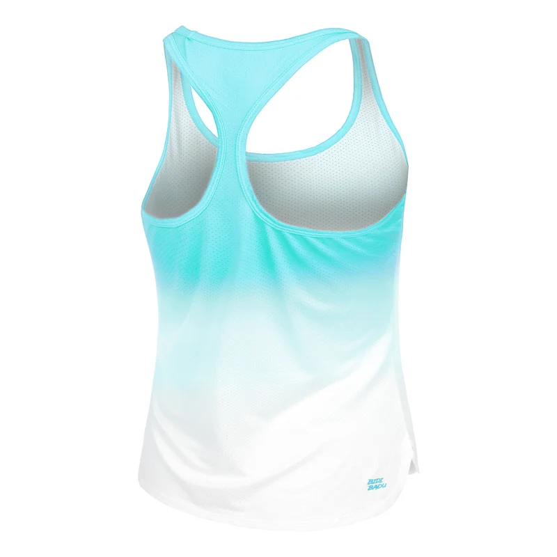 Crew Gradiant Tank-Top Damen-Türkis,Weiß