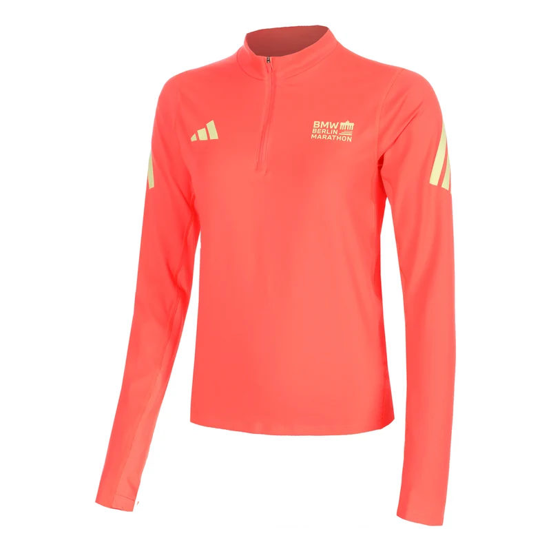 BMW Berlin Laufshirt Damen - koralle, gelb