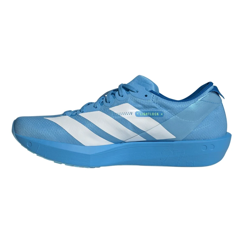 adizero Adios 9 Wettkampfschuh Damen - blau, weiß