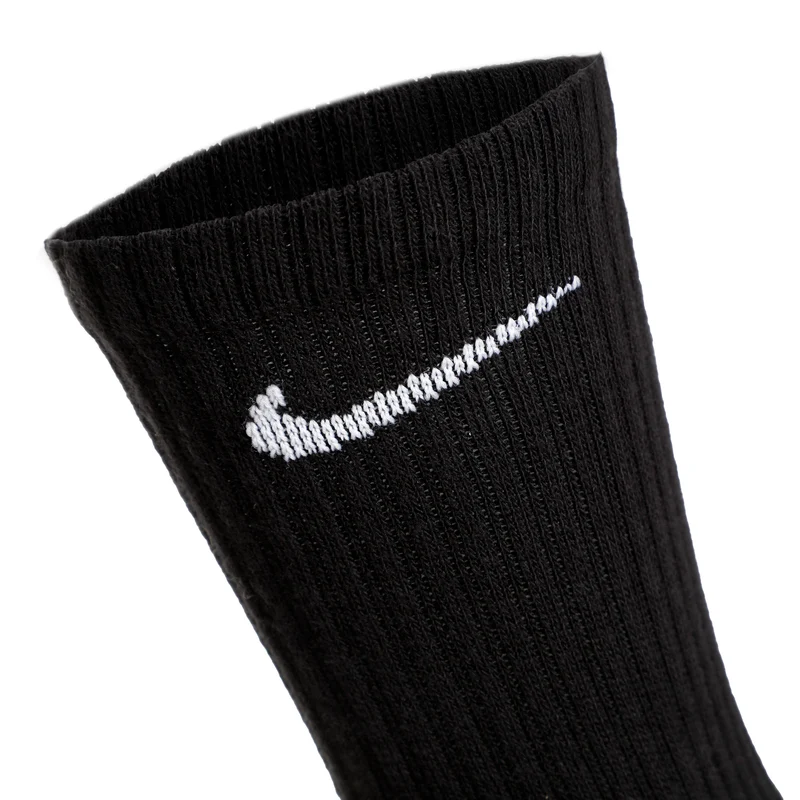 Everyday Cushioned Tennissocken 3er Pack Unisex - schwarz