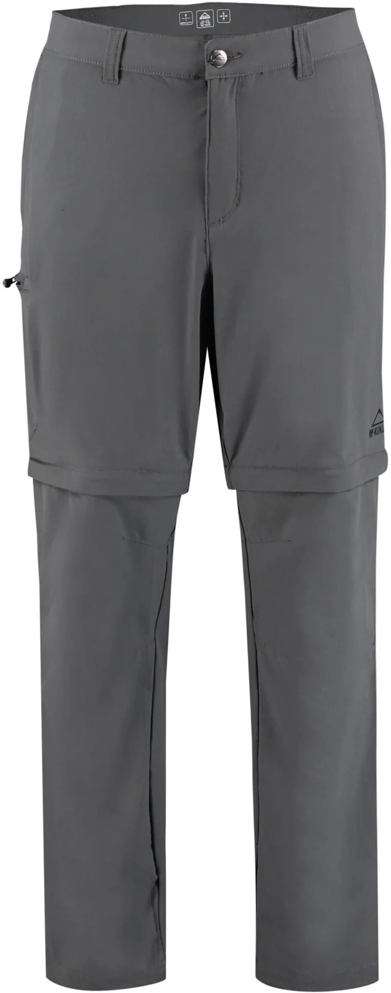 MCKINLEY Herren Zipp-Off-Hose Malloy Kurzgröße