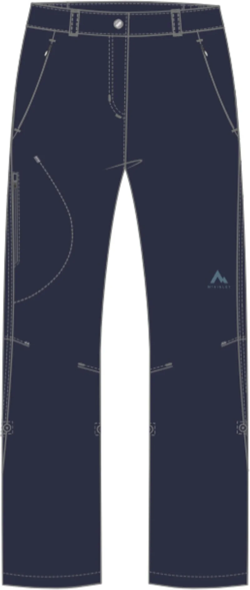 MCKINLEY Damen Wanderhose Madok Kurzgröße mit Stretch