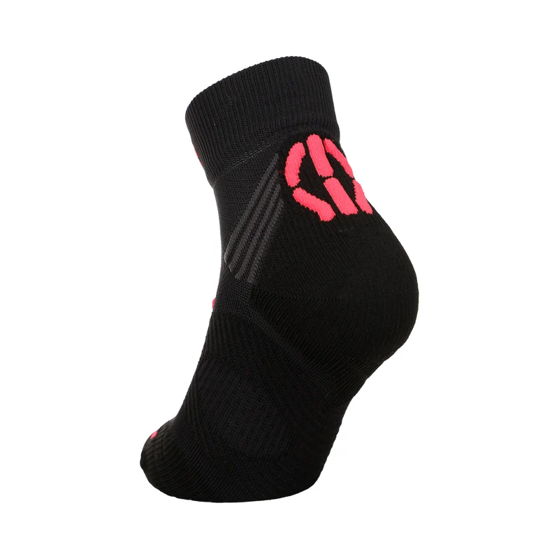 Super Fast Laufsocken 2er Pack Damen-Schwarz,Koralle